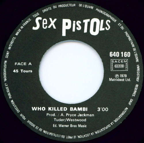 Who Killed Bambi / Silly Thing (Barclay 640 160)